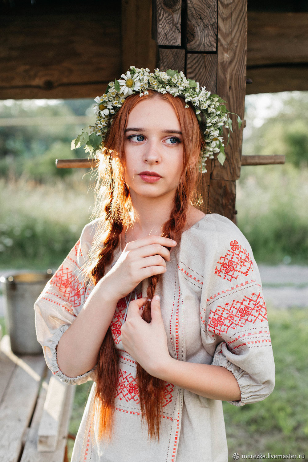 A playful frame from Girls in Slavic costumes — online in Dallas
